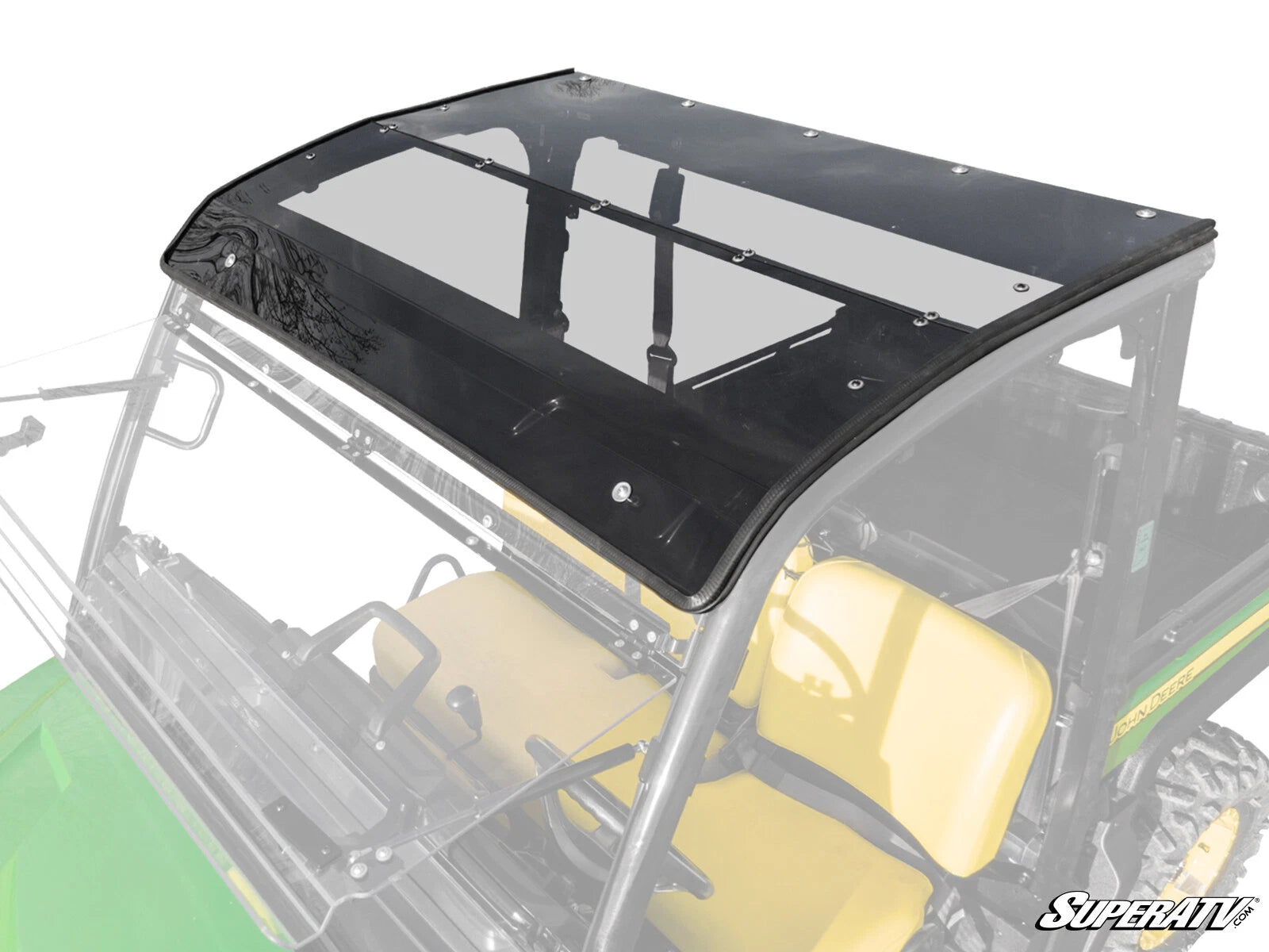 SuperATV Heavy Duty Tinted Roof for John Deere Gator 835/865 (2018–Present)