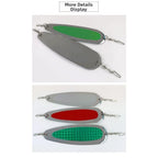 Fishing Lure Metal Spoon for Multiple Depths (Light Reflective, Slow Sinking)