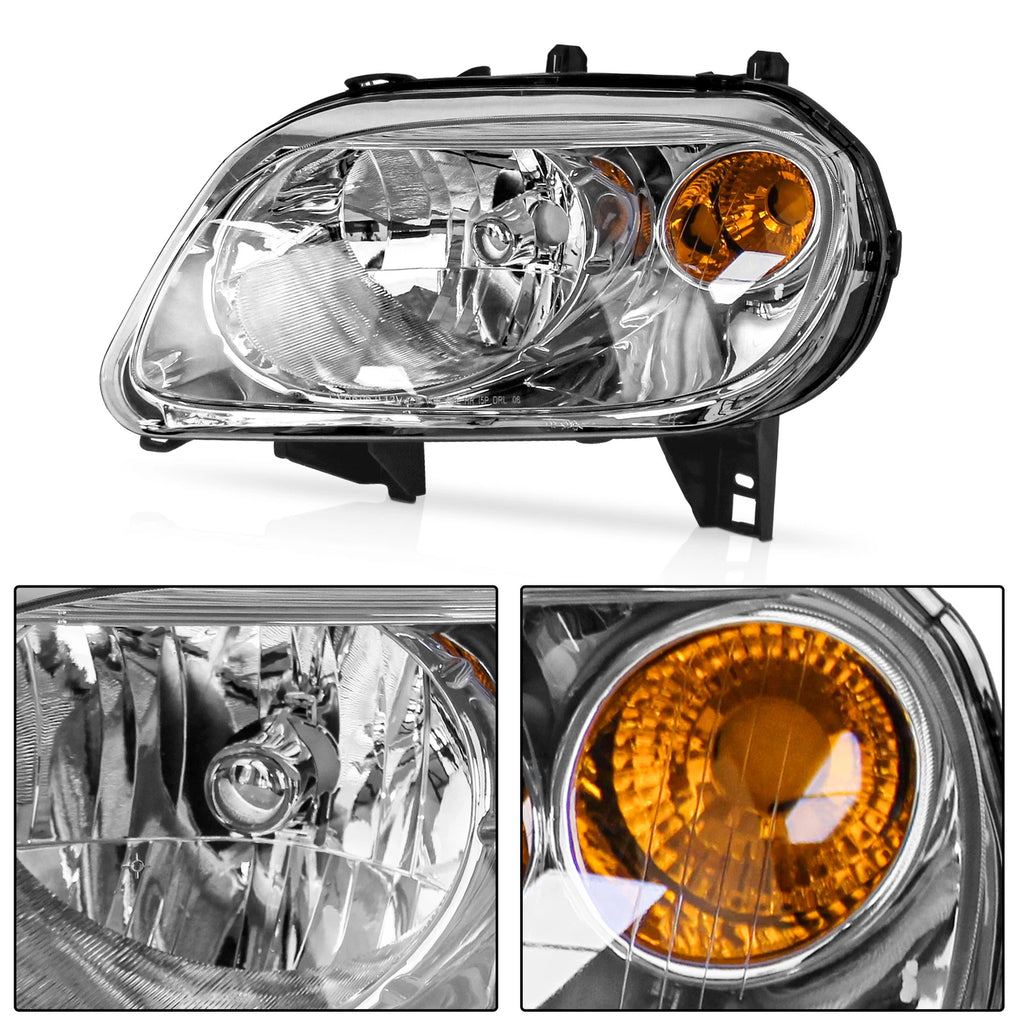 Set of 2 Headlights for Chevy HHR (2006-2011)