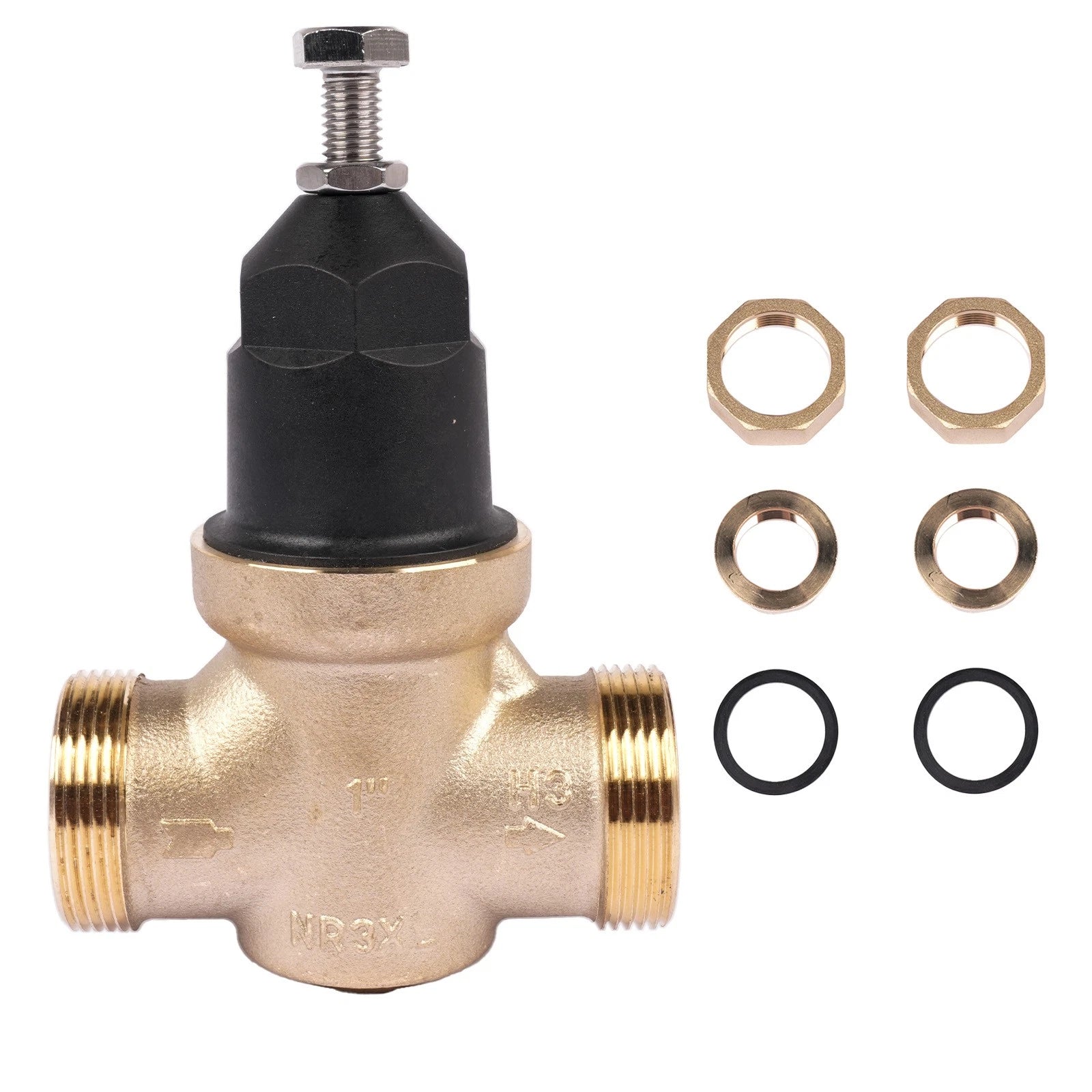 1" Pressure Reducing Valve for Home & Commercial (Double Union FNPT)