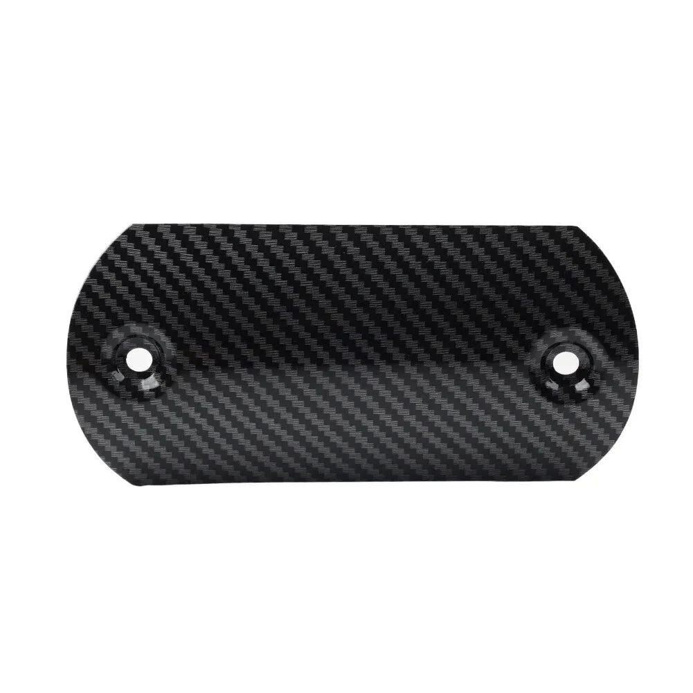 Exhaust Middle Pipe Heat Shield Cover for Motorcycle Muffler Protector Carbon