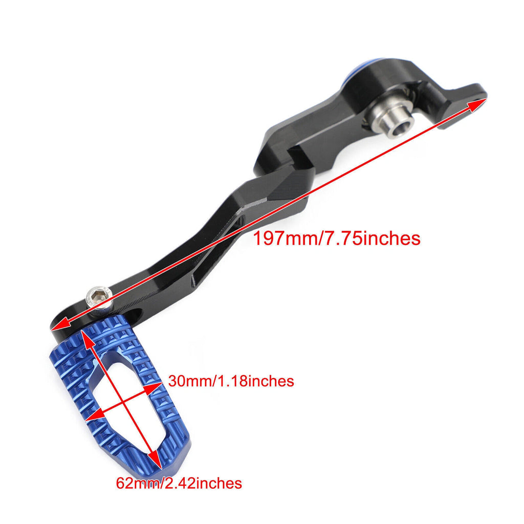 Aluminum Blue Brake Pedal Lever for BMW R1250GS (2019–2023)