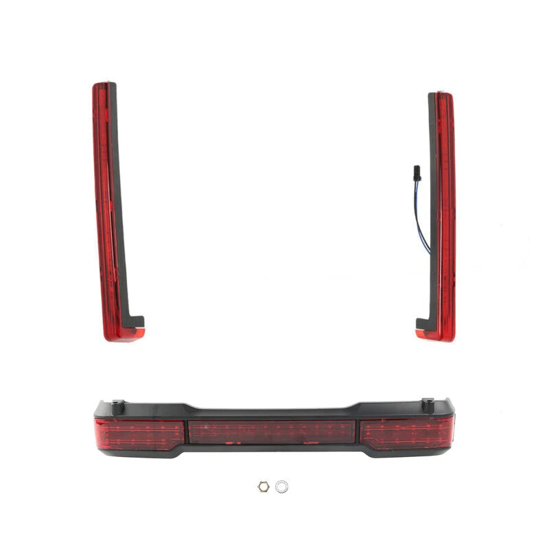 LED Brake Tail Light Accent Side Marker for Harley Touring (1997–2008)