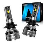 H11 LED Headlight Bulbs for Ram, Nissan Altima, Subaru (Dual Beam)