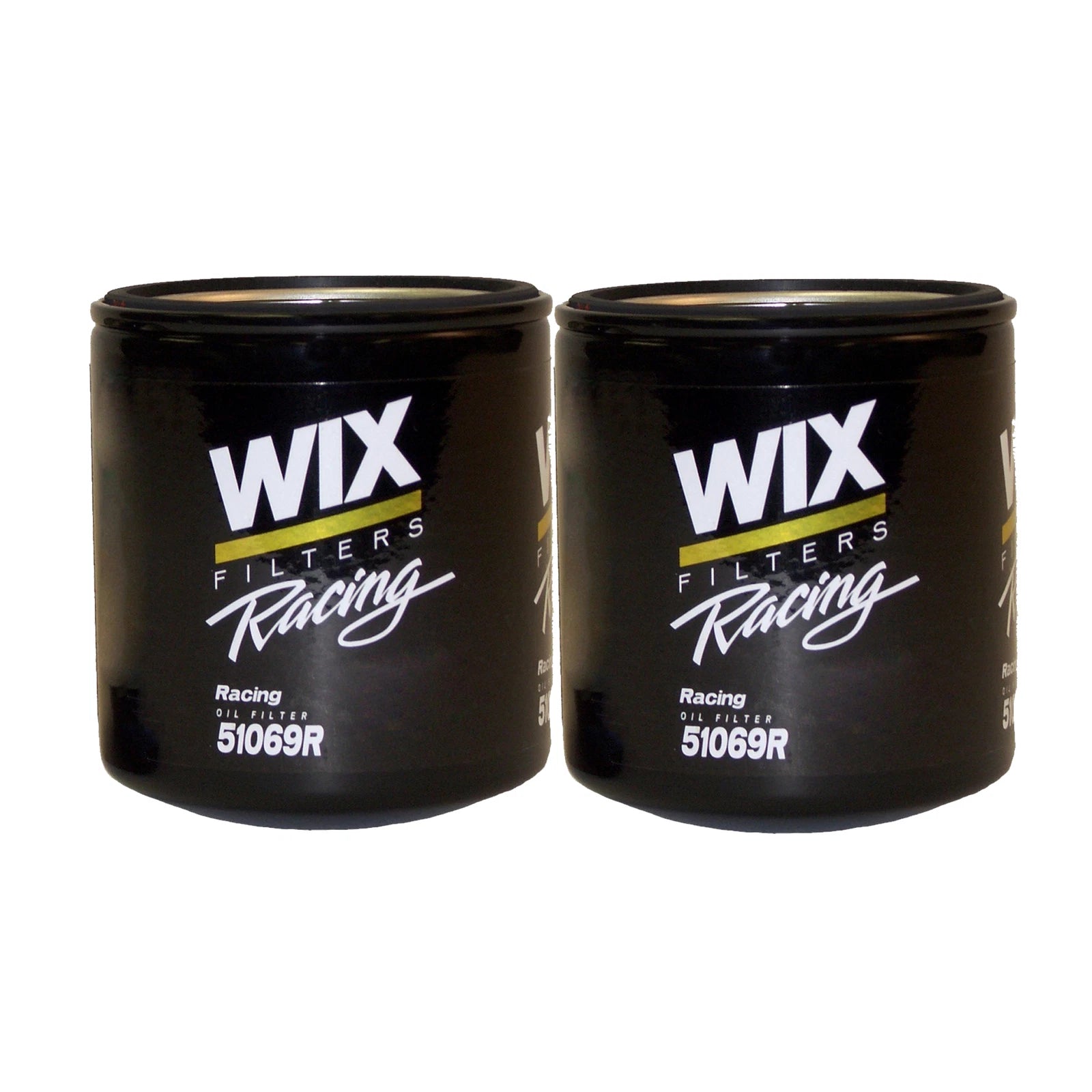 Set of 2 Engine Oil Filters for Buick Cadillac Chevy GM StdAs (Wix Racing)