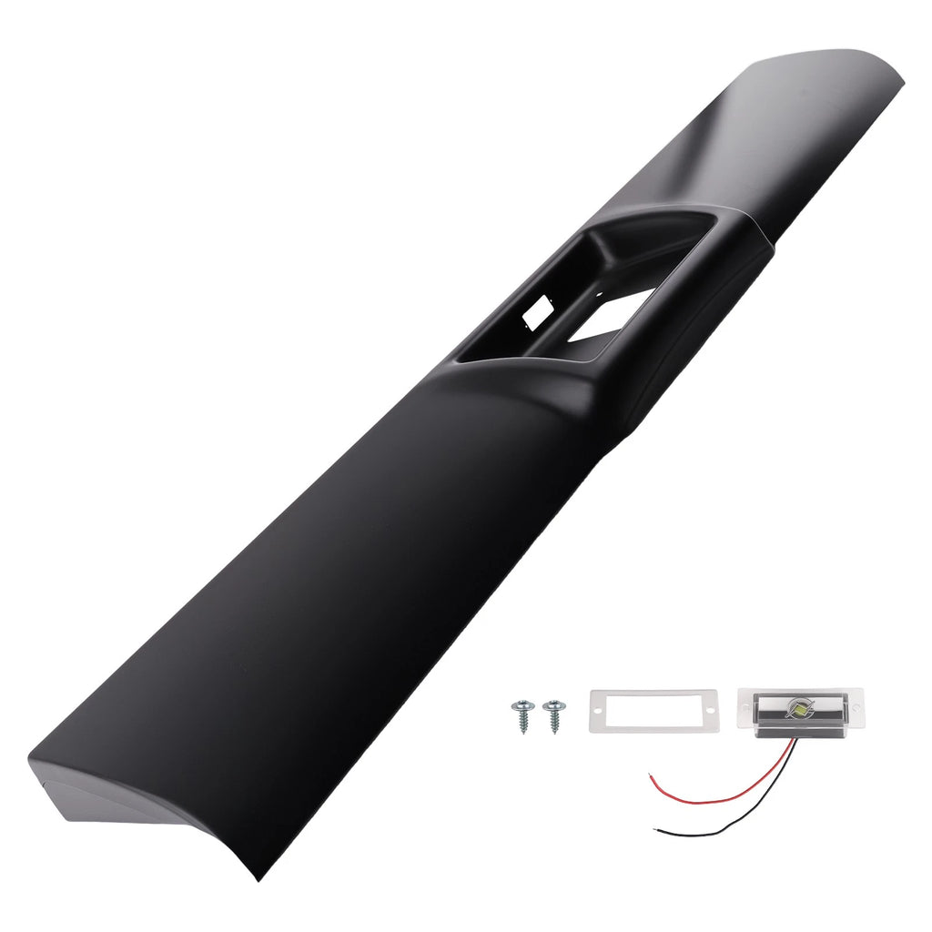 Rear Roll Pan for Chevrolet C2500 Suburban (1992–1999) Steel Black Primed