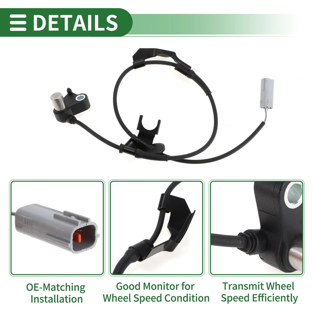 ABS Wheel Speed Sensor GE7C4370X for Mazda Protege (2001–2003)