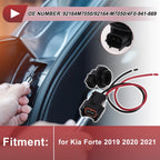 DRL Daytime Running Light Socket Wiring for Kia Forte (2019–2021) No. 92164M7050