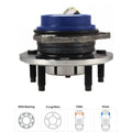 Wheel Hubs for Buick LeSabre (1991–1999) Front Left Right with Bearing