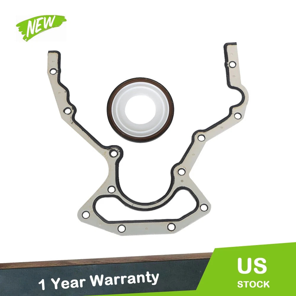 Rear Main Seal & Block Cover Gasket Kit for Chevy GMC LS2 LS3 LS6 (2005–2019)