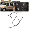 Left Side Hinged Door Latch Release Cable for Ford E150 E250 E350 (1992–2014)