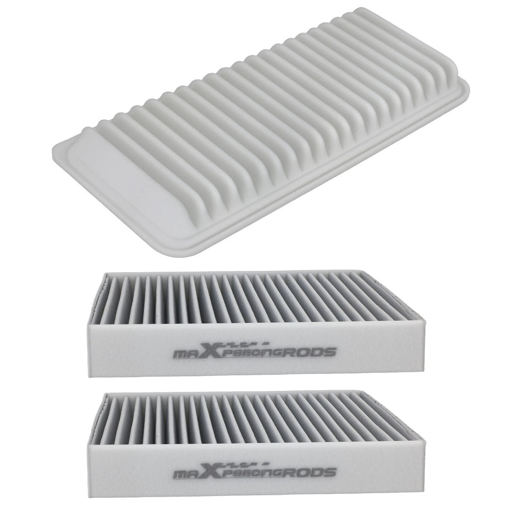 Air Filter 3 Pack for Toyota Highlander (2008–2010) V6 3.3L Cabin Engine