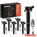 Set of 6 Ignition Coils & Iridium Spark Plugs for Ford Escape (2009–2012)
