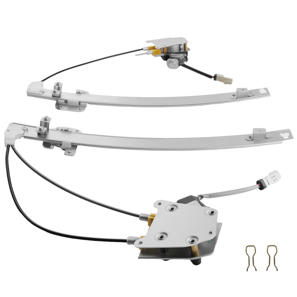 Rear Electric Window Regulator w/Motor for Jeep Liberty (2002–2007) 748568 748569 Pair