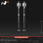 2X Front Inner Side Tie Rod End for Ford Fiesta (2011-2019)
