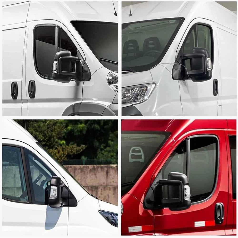 Set of 2 Side Mirror Turn Signal Lens Covers for ProMaster Ram (2014–2023)