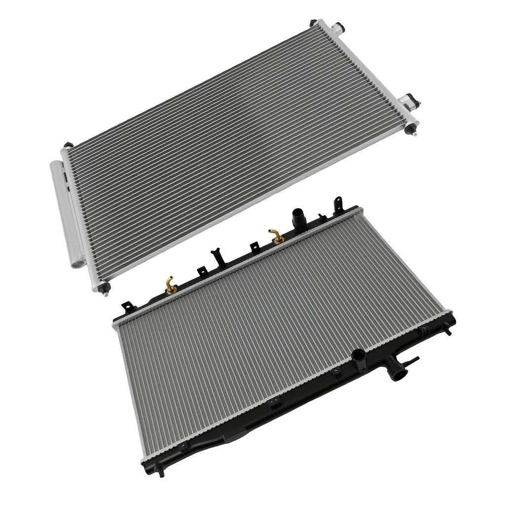 Aluminum Coolant Radiator Set for Honda CR-V 2.4L (2007–2009) DPI 13031