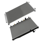 Aluminum Coolant Radiator Set for Honda CR-V 2.4L (2007–2009) DPI 13031