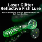 50X T-Tail Wobblers Soft Silicone Lures with Attractant for Anglers