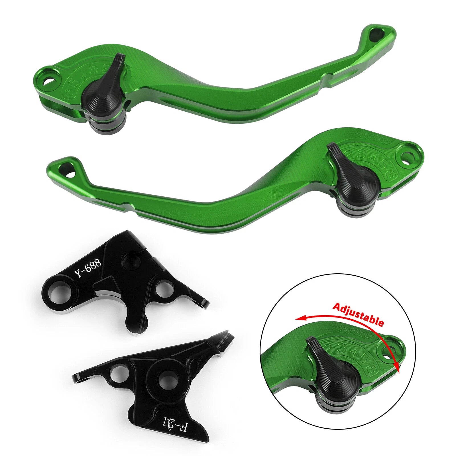 CNC Short Clutch Brake Lever for Yamaha YZF R1 (1999–2001) T9