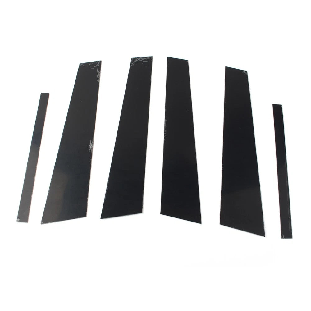 Set of 6 Door Window Pillar Post Trims for BMW 3 Series E90 (2005–2012)