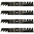 4X Toothed Mower Blades for Wright (Replaces 71440001)