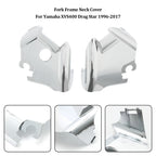 Fork Frame Neck Cover for Yamaha XVS400 XVS650 (1997–2003) Chrome