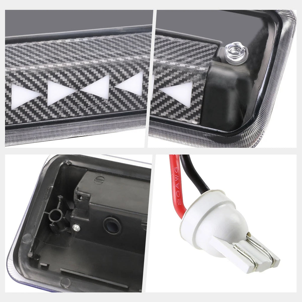 Sequential Triangle LED Third Brake Light for F150 (2004–2008) & Explorer (2007–2010)