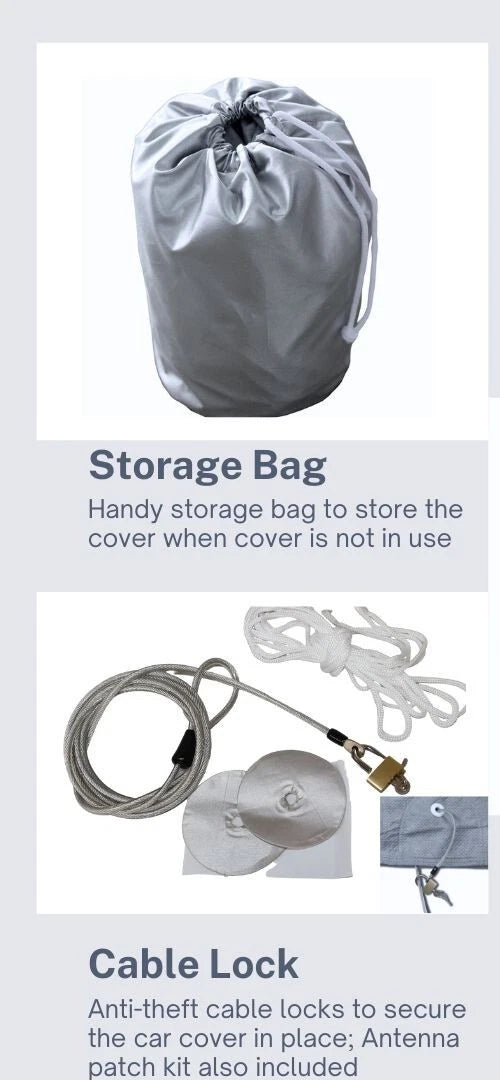 Heavy Duty Waterproof Car Storage Cover for Hyundai Tucson (2005–2009)
