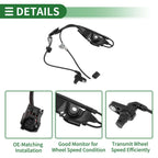 ABS Wheel Speed Sensor for Lexus ES300h (2013-2017) - 1 x Sensor