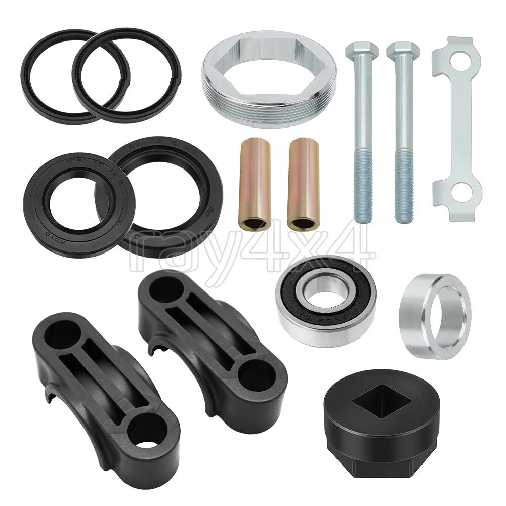 Steering Stem Bushing Bearing Seal Rebuild Kit for Yamaha YFZ450/YFZ450R/YFZ450X (2004–2023)
