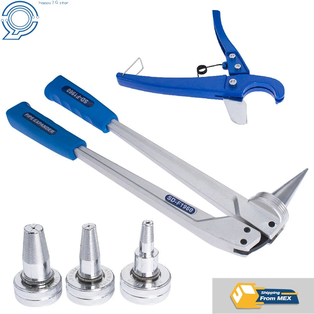 Pex Expander Tool Kit for MEX (1/2", 3/4", 1")