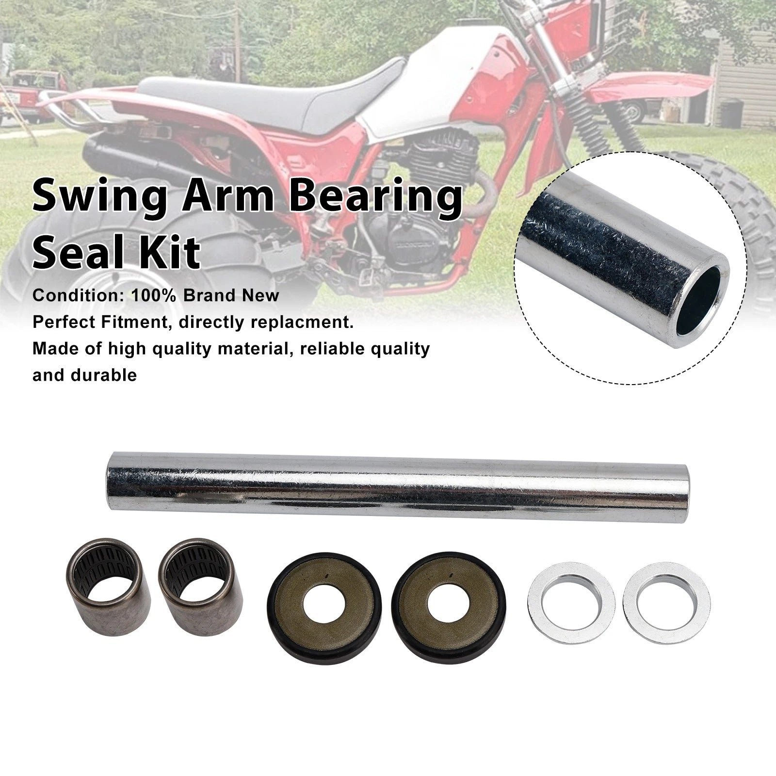 Swing Arm Bearing Seal Kit for Honda ATC200X (1983–1985) 28-1132