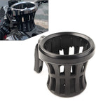 Cup Holder with Mesh Basket for Harley Motorcycle (Universal Fit)