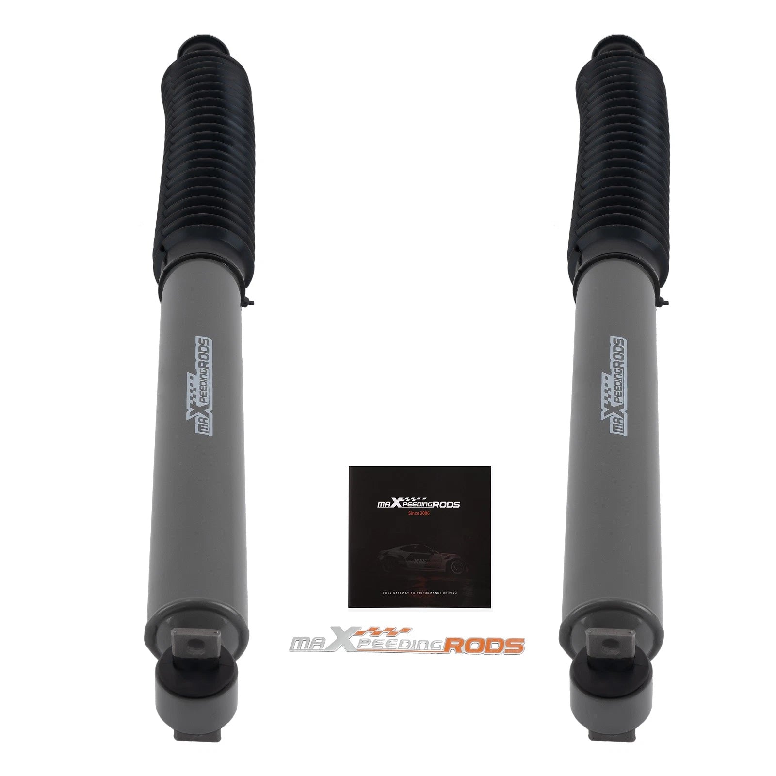 Set of 2 Front Shock Absorbers for Jeep Wrangler TJ/Cherokee XJ (1984–2006)