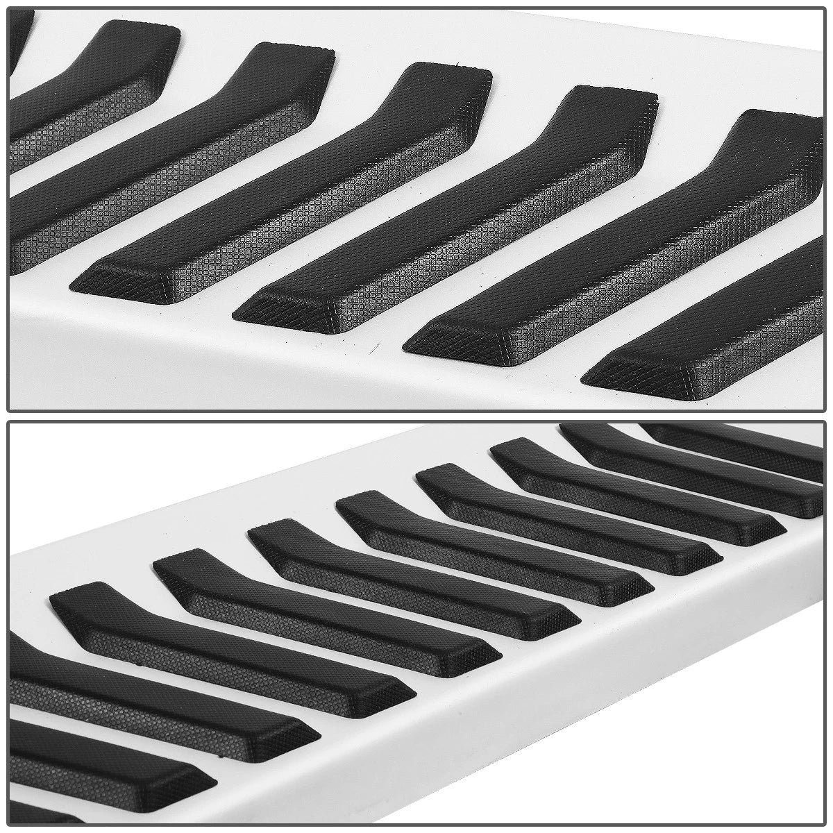 Set of 2 Aluminum Running Boards for F150-F450 Super Duty Supercrew Cab (1999–2016)