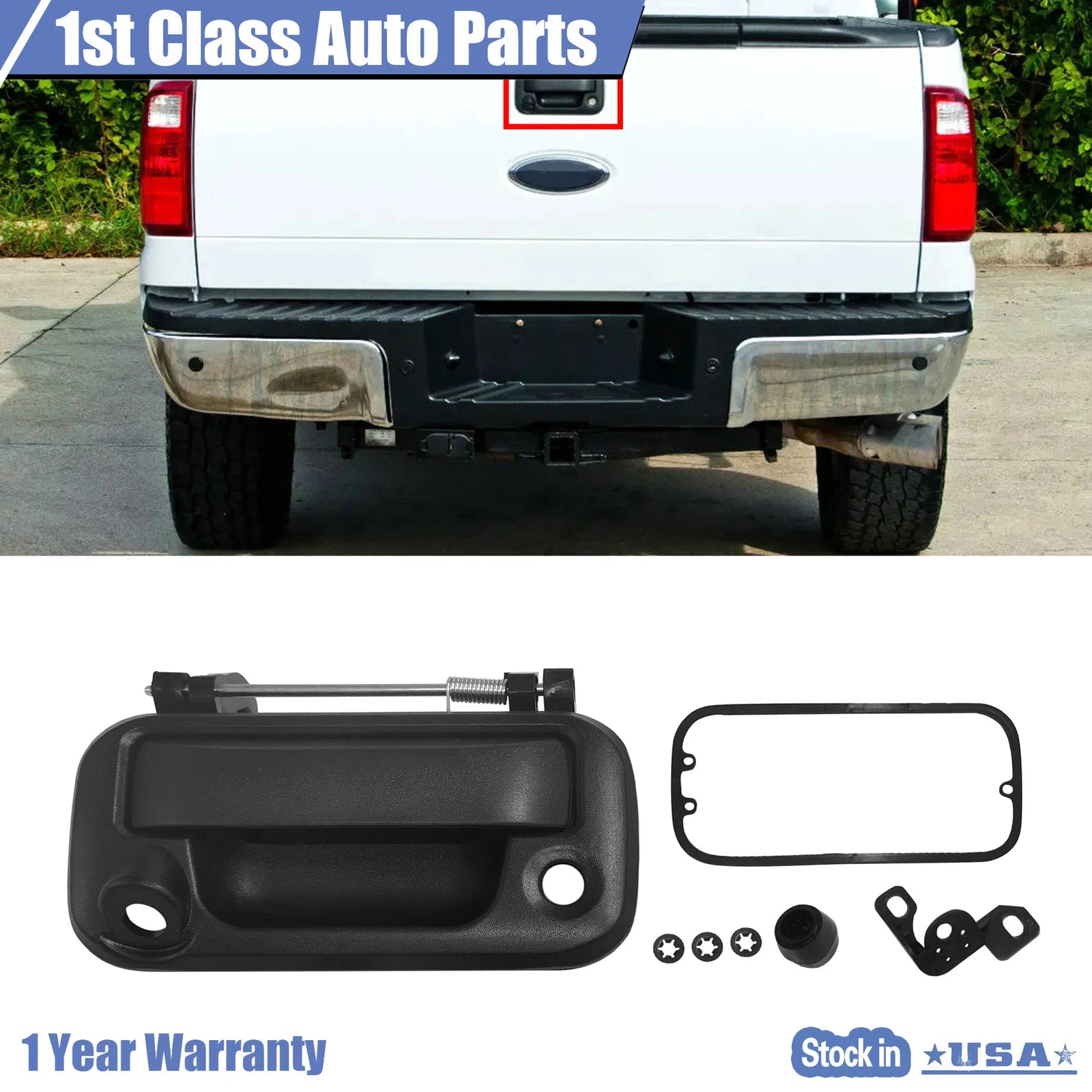 Tailgate Handle for Ford F-150 F-250 F-350 F-450 F-550 (2004–2023)