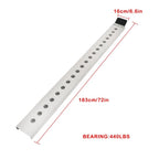 Aluminum Loading Ramp for Motorcycle (72", 440 lbs Capacity)