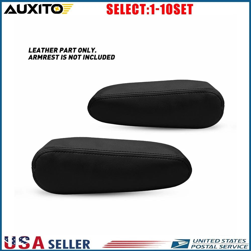 Front Seat Armrest Leather Cover for Nissan Titan & Armada (2004–2015)