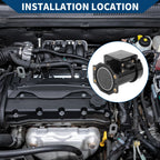Mass Air Flow Sensor Assembly for Nissan Sentra L4 1.6L (1995–1999) No.226800M605