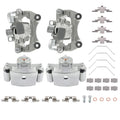 2 Sets Front Rear Disc Brake Calipers for Mazda 6 (2006–2013) Ford Fusion (2006–2012)