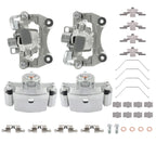 2 Sets Front Rear Disc Brake Calipers for Mazda 6 (2006–2013) Ford Fusion (2006–2012)