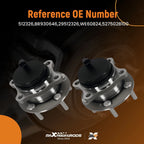 Rear Wheel Bearing Hub Assembly for Hyundai Santa Fe XL (2013–2019)