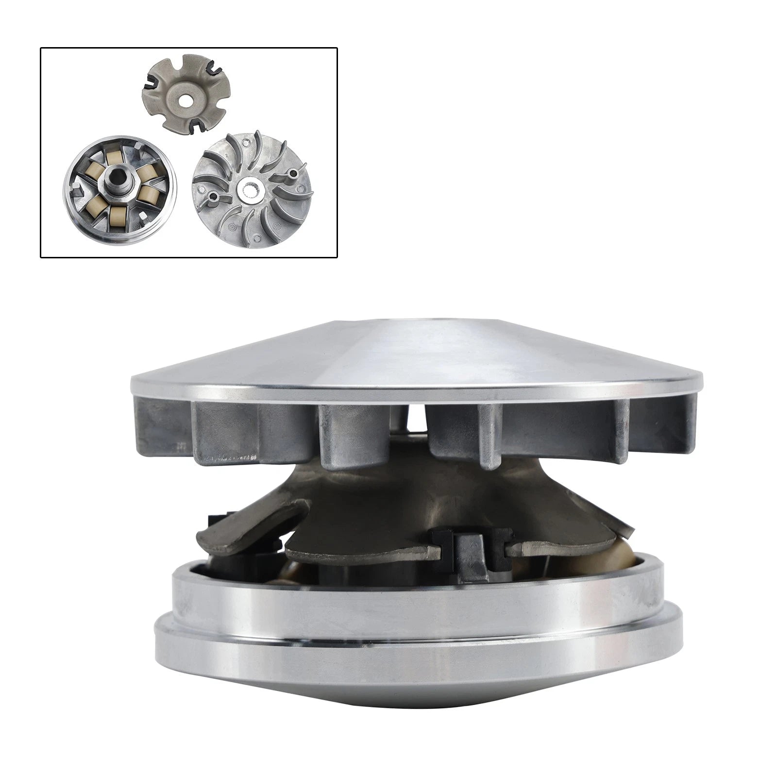 Front Clutch Variator Pulley Set 22102-Kudu-E80 for Kymco Agility 125 (2006–2016)