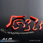 Silicone Radiator Hose Kit for Honda Civic/CRX (1988–1991) Red