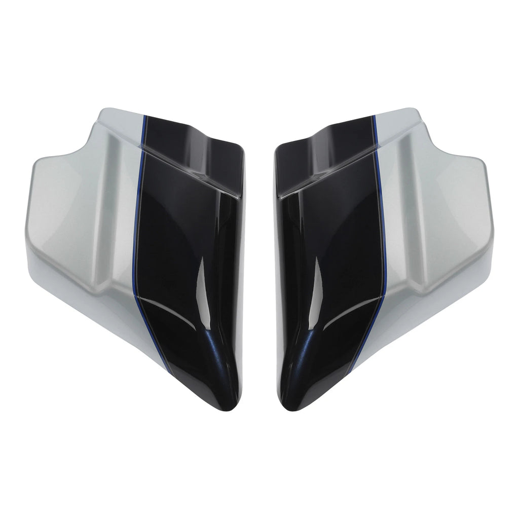 Side Cover for Harley Touring Glide (2009–2024) Midnight Blue/Barracuda Silver