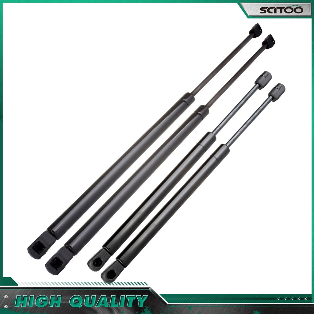 2 Hood & 2 Liftgate Lift Supports Gas Strut for Nissan Murano (2005–2007)