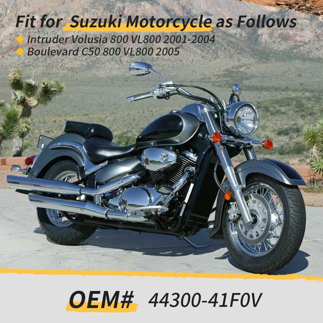 Fuel Petcock Assembly for Suzuki Intruder Volusia 800 Boulevard C50 (2001–2004) #44300-41F01