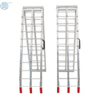 2X 7.5' Aluminum Folding Loading Ramps for ATV UTV Truck Motorcycle