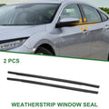 2pcs Rear Weatherstrip Window Seal No. 72950TEAT01 for Honda Civic 